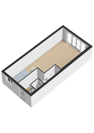 Floorplan - Bunschoter Veenkamp 160, 3751 JD Bunschoten-Spakenburg